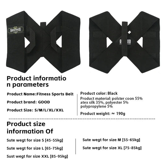 Fitness heavy shoulder straps bench press shoulder training straps shoulder support straps open shoulder straps 