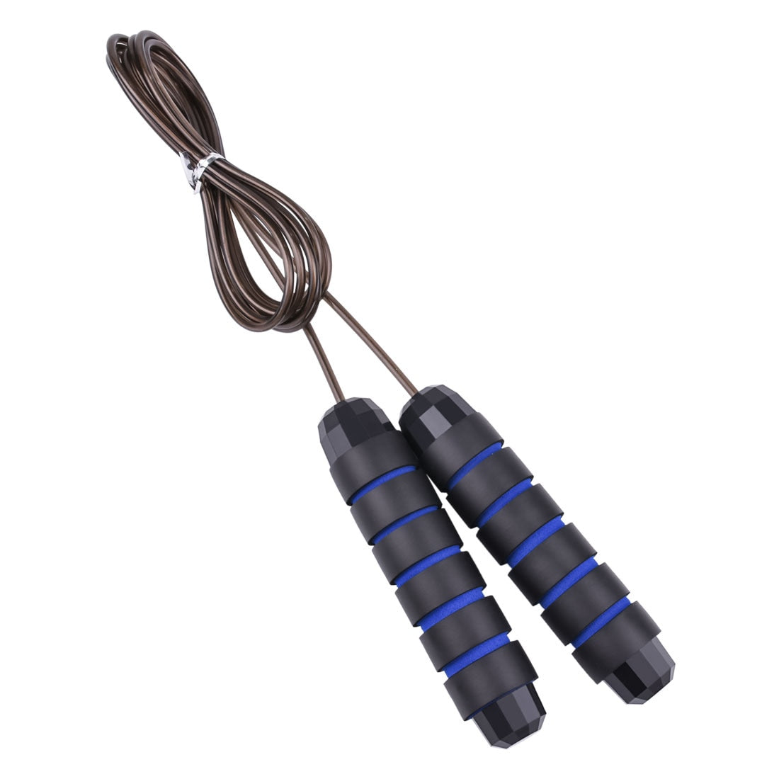 Jump Rope Tangle-Free Rapid Speed Jumping Rope Cable with Ball Bearings Steel Skipping Rope Gym Fitness Home Exercise Slim Body - GabyFit Goods