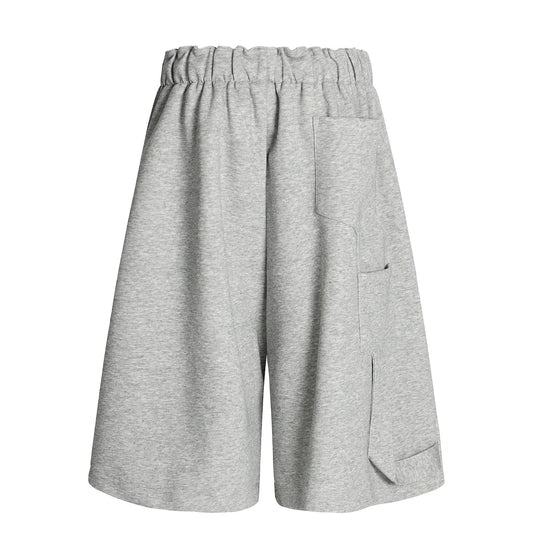 Versatile Street Trend Pleated Reverse Design Loose Men's Casual Shorts