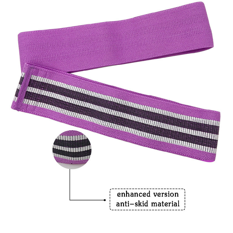 Body shaping squat hip circle yoga fitness tension belt resistance belt stretch belt - GabyFit Goods