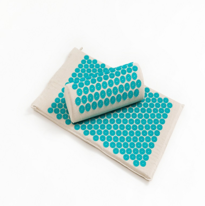 Lotus Spike Acupressure Mat massage mat Yoga mats pillow with bag Acupuncture Pillow - GabyFit Goods