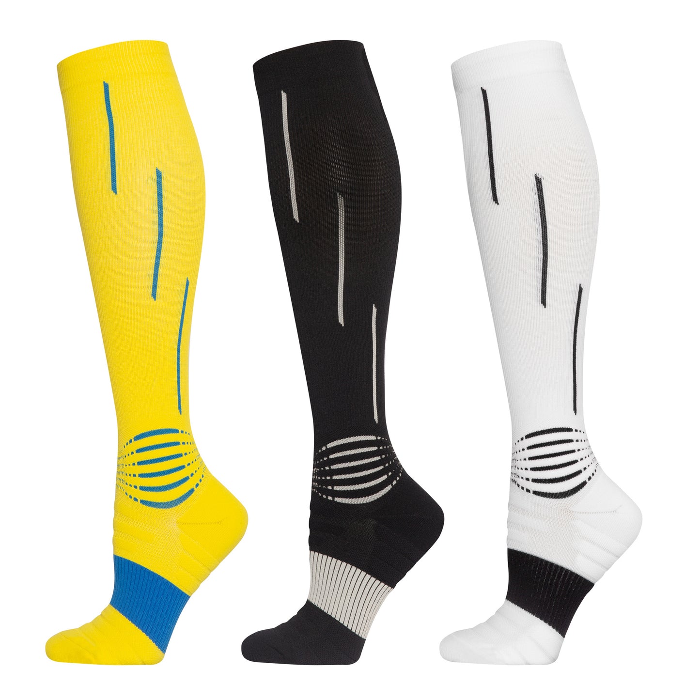 Long tube fitness exercise pressure socks men's second grade gradient compression socks skipping rope badminton running elastic socks
