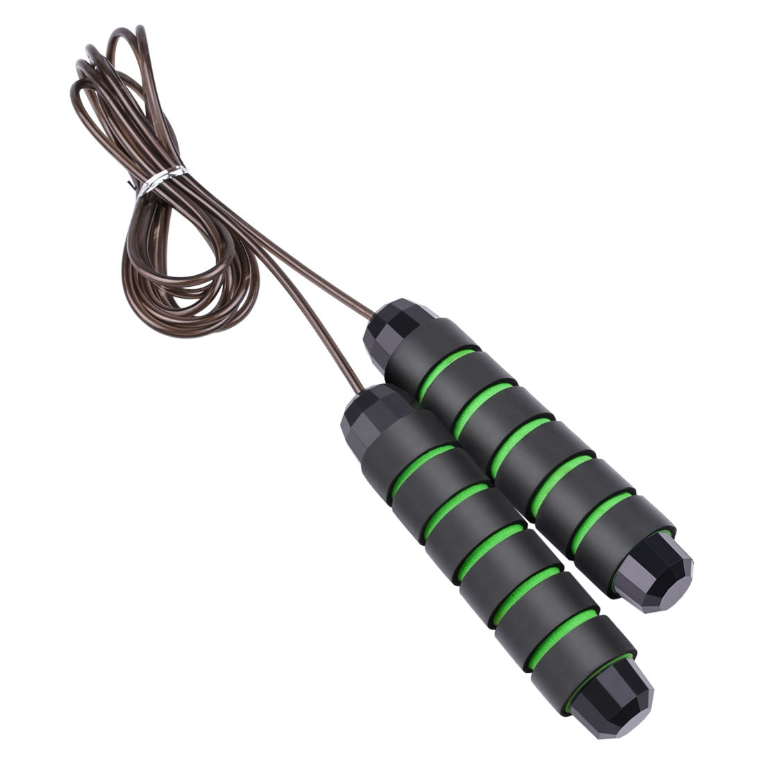 Jump Rope Tangle-Free Rapid Speed Jumping Rope Cable with Ball Bearings Steel Skipping Rope Gym Fitness Home Exercise Slim Body - GabyFit Goods