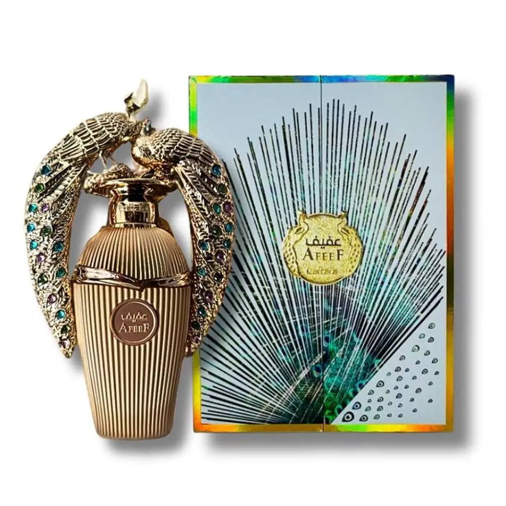Arabic Perfume Lattafa Afeef - Eau de Parfum Unisex 100% Original 3.4oz Luxury Oriental Fragrance All Day