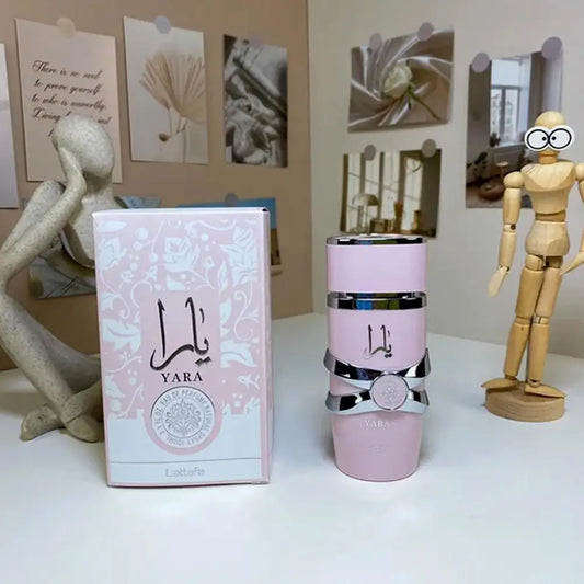 100ML Lattafa Yara Perfume Women Eau De Parfum Original Arab Perfumes Arabian Perfume Lasting Fragrance Light Fragrance Charming - GabyFit Goods