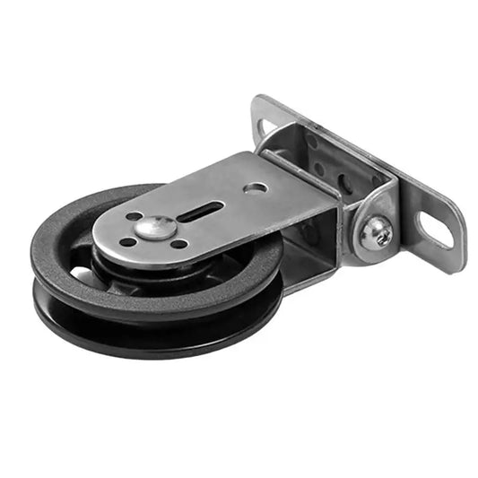 Wall-mounted Gym Home Rotating Silent Pulley Bearing Pulley for DIY Gym Equipment Pulley Block Stainless Steel Mute BearingWheel - GabyFit Goods