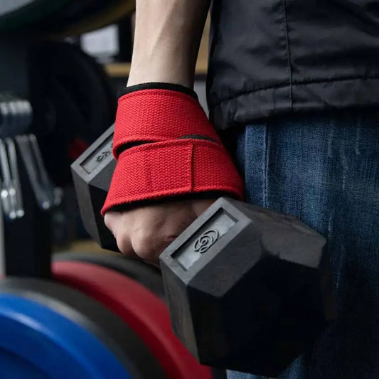 Weight Lifting Strap Gym Grip Strap Wrist Strap Barbell Straps Non-Slip 2 Pcs Grip Lifting Straps Gym Straps For Weightlifting - GabyFit Goods