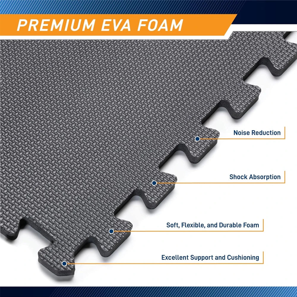 30*30Cm Sports Protection Gym Mat Eva Cross Pattern Floor Mat Non-Slip Yoga Fitness Gym Foam Mat Splicing Foam Mat - GabyFit Goods