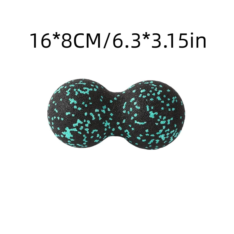 Yoga Peanut Balls Body Massage Fascia Ball Suit Foam Block High Density Muscle Relaxation Lacrosse Exercise Fitness Relieve Pain - GabyFit Goods