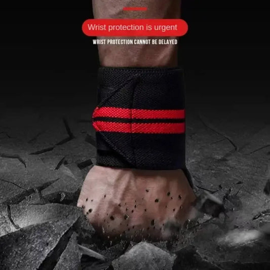 1pc Gym Wrist Wraps/Lifting Wrist Straps Heavy Duty Gym Straps With Thumb Loops Wrist Wraps for Working Out Protection Unisex - GabyFit Goods