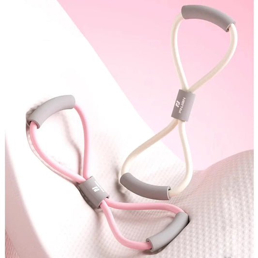 8-shaped Resistance Bands Tensioner Yoga Tension Rope Yoga Gym Fitness Pulling Chest Expander Exercise At Home Gym - GabyFit Goods