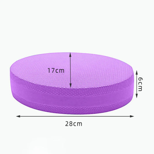 TPE Balance Pad Yoga Cushion Foam Board Soft Balance Bricks Gym Fitness Exercise Mat Gym Oval Non Slid Accessories Exercise - GabyFit Goods