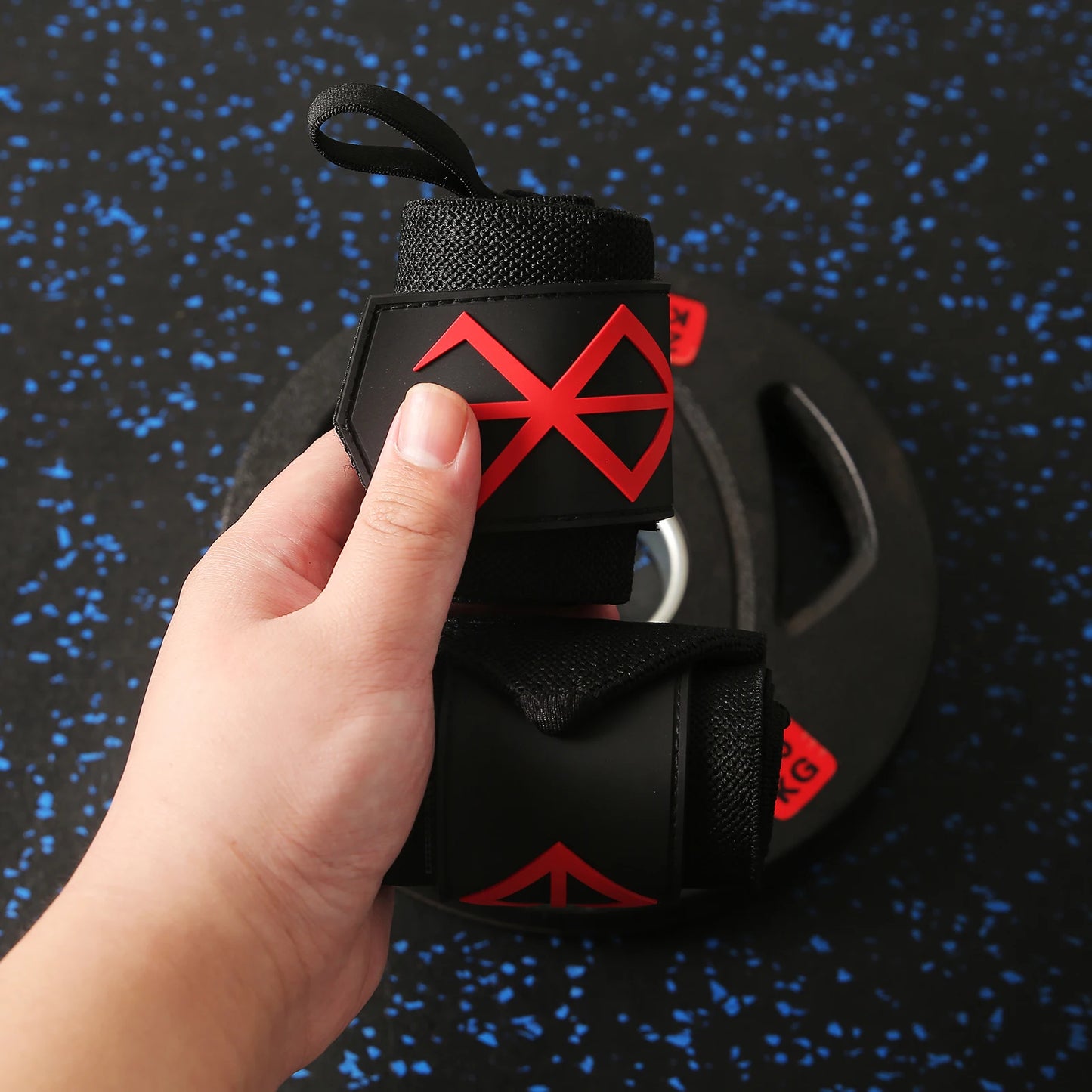 Anime Gym Wrist Strap Anime Cloud Padded Weight lifting 2024 Gym Fitness powerlifting - GabyFit Goods