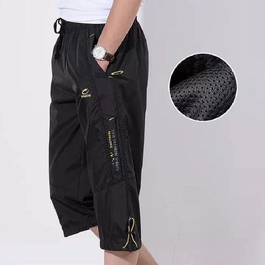 Men Big Size Surf Shorts Plus Beach Shorts Men Swimming Shorts Quick Drying Board Short Sports Pants with Inside Network Lining
