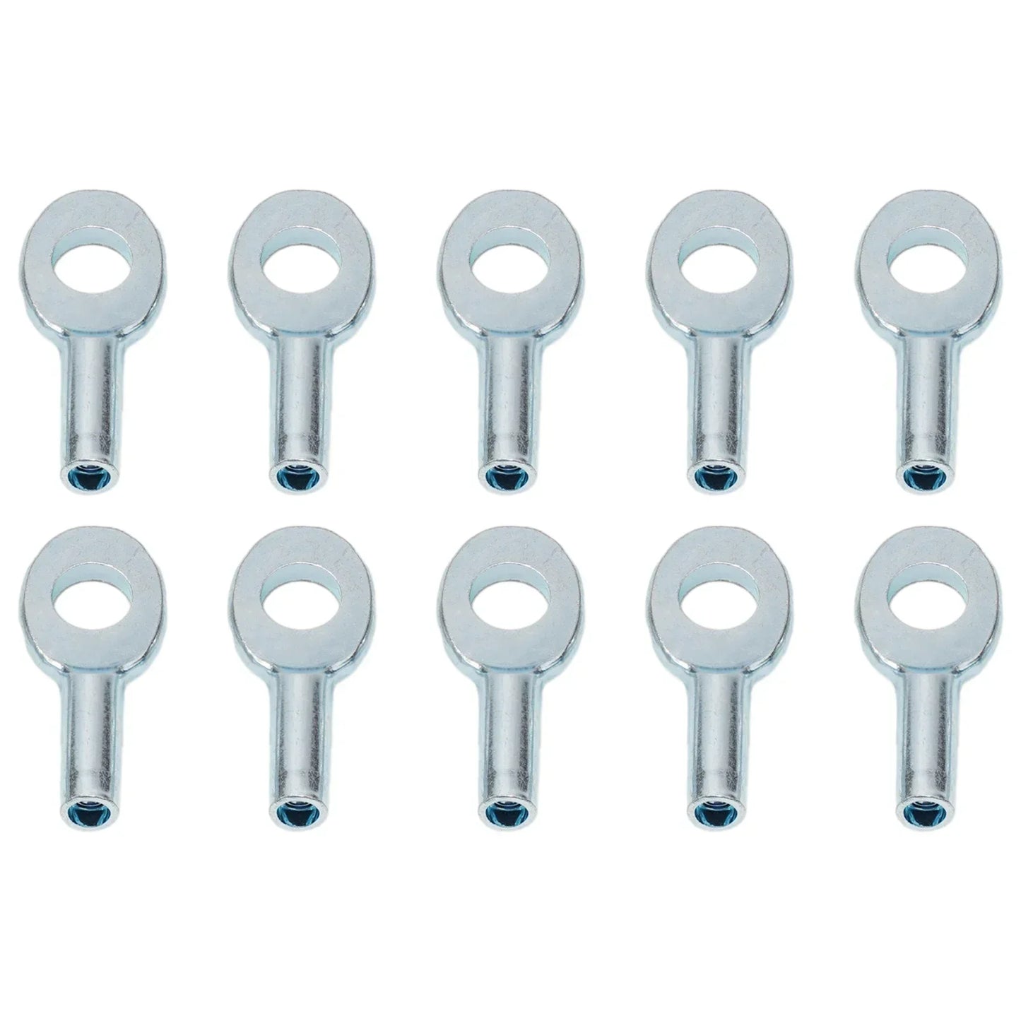 10pcs Gym Pulley Machine Cable Eyelet Terminal Wire Rope Port Joint Stopper Gym Gyms Steel Wire Gym Pulley Machine Cable Eyelet - GabyFit Goods