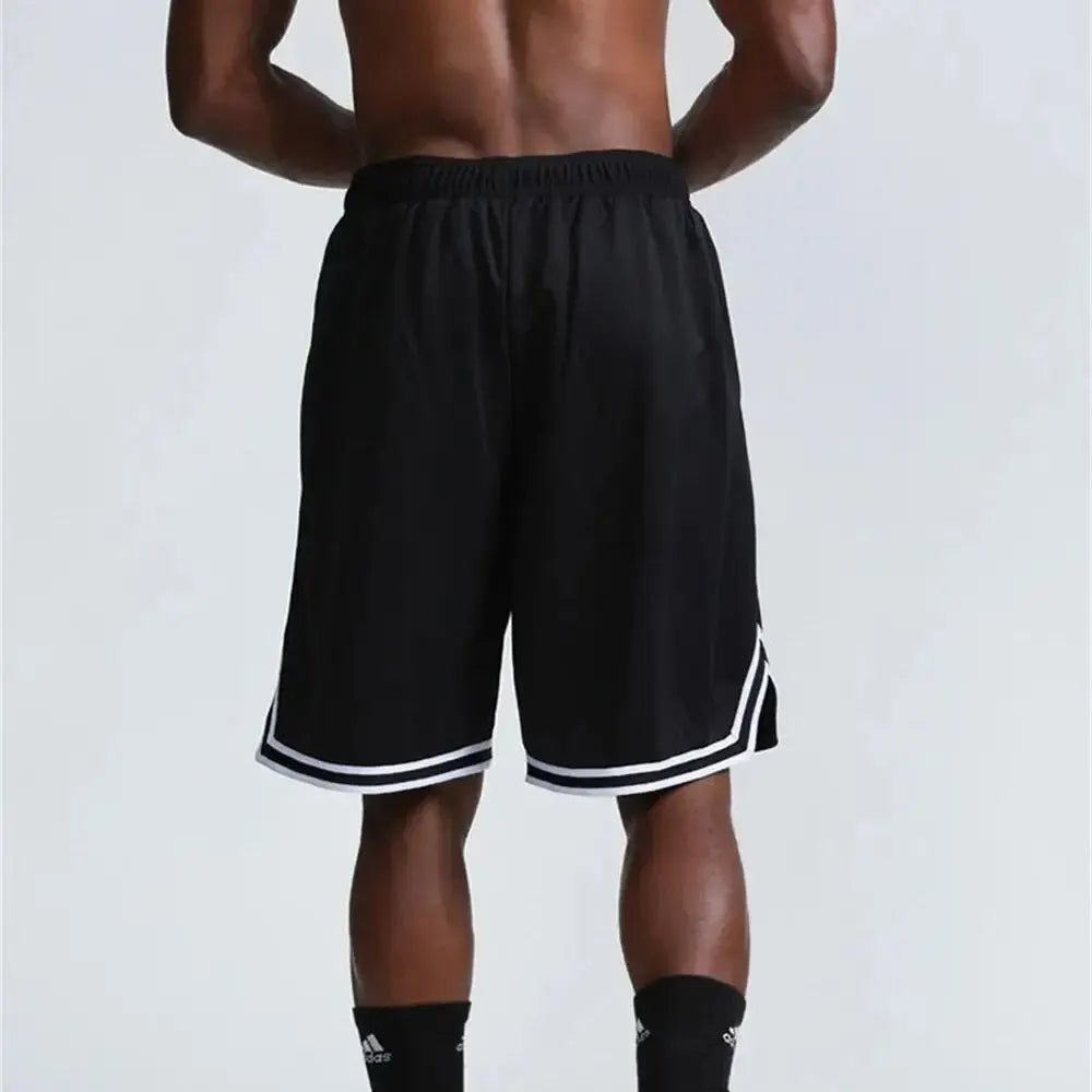 Summer Sports Shorts Men's Casual Five-point Pants Trend Loose Basketball Outer Wear Big Pants Pants Mesh Thin Section