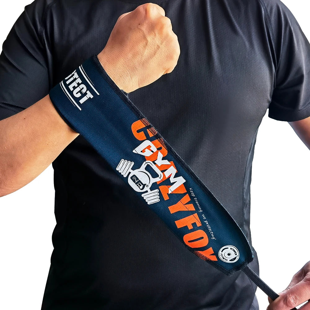 Wrist Wraps,GYM Strength Wrap, Street Workout Band muñequeras brace hand,Cotton Ripstop Fabric Weightlifting Wrist Support, - GabyFit Goods