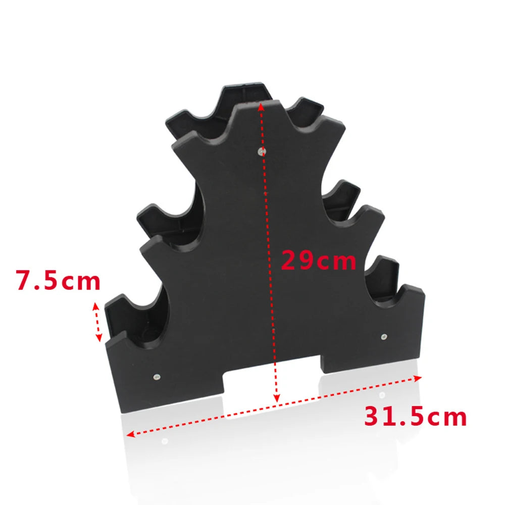Dumbbell Rack Fitness Fixing Triangle Shaped Stand Storage Bracket Holder Gym Equipment Accessories Gym - GabyFit Goods