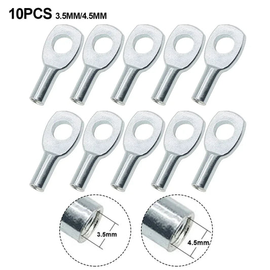 10pcs Gym Pulley Machine Cable Eyelet Terminal Wire Rope Port Joint Stopper Gym Gyms Steel Wire Gym Pulley Machine Cable Eyelet - GabyFit Goods