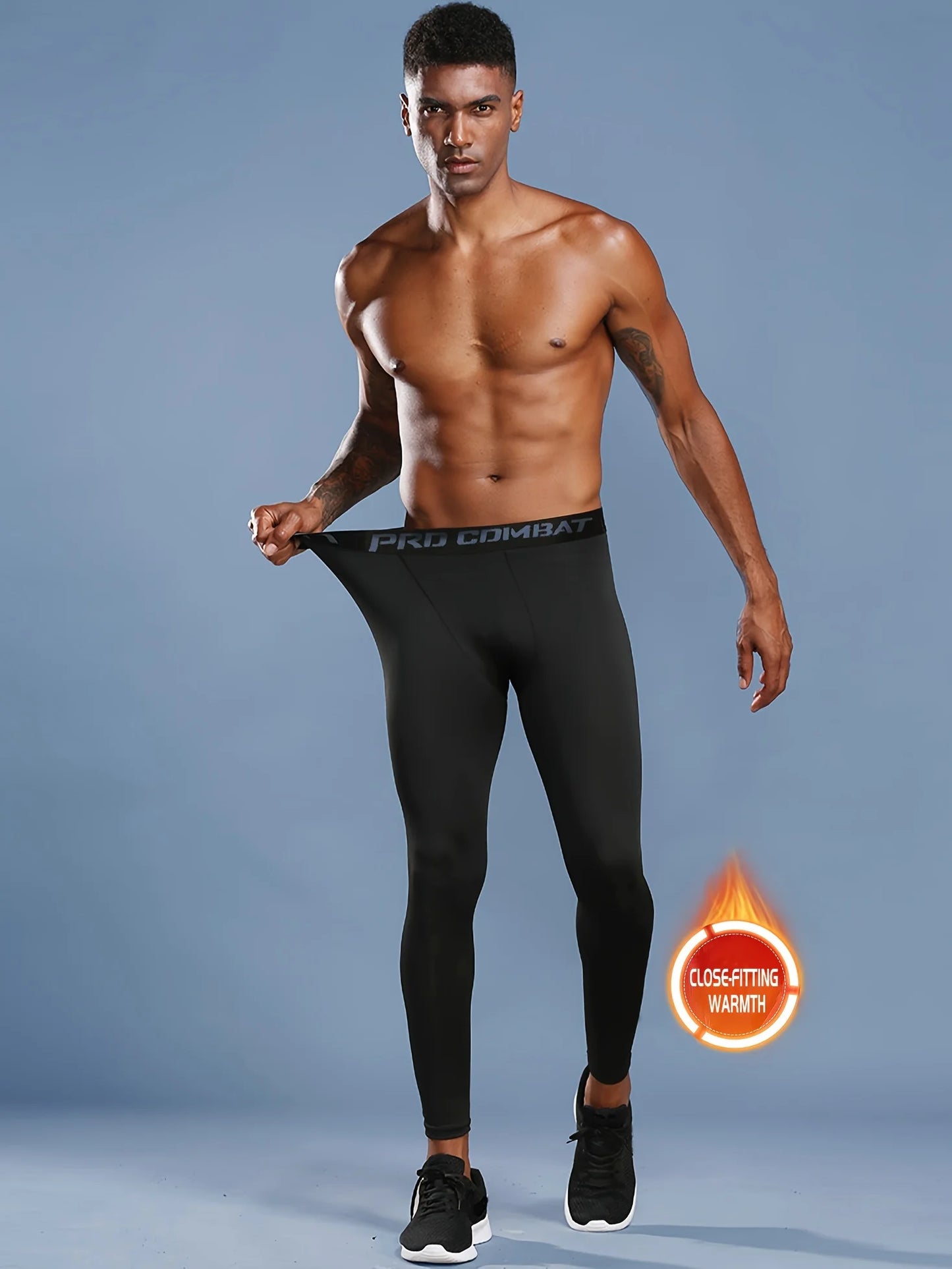 High-Performance Compression Leggings for Men Fitness Workouts Tights for Enhanced Fitness Performance and Running Comfort - GabyFit Goods