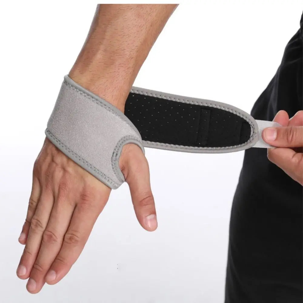 Wrist Guard Band Brace Support Carpal Tunnel Sprains Strain Gym Strap Sports Pain Relief Wrap Bandage Protective Gear Gym - GabyFit Goods