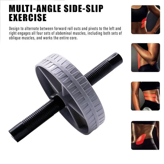 Fitness Roller Home Fitness Roller Silent Fitness Core Fitness Training Equipment Muscle Strengthening Strength Tools Sport N7T5 - GabyFit Goods