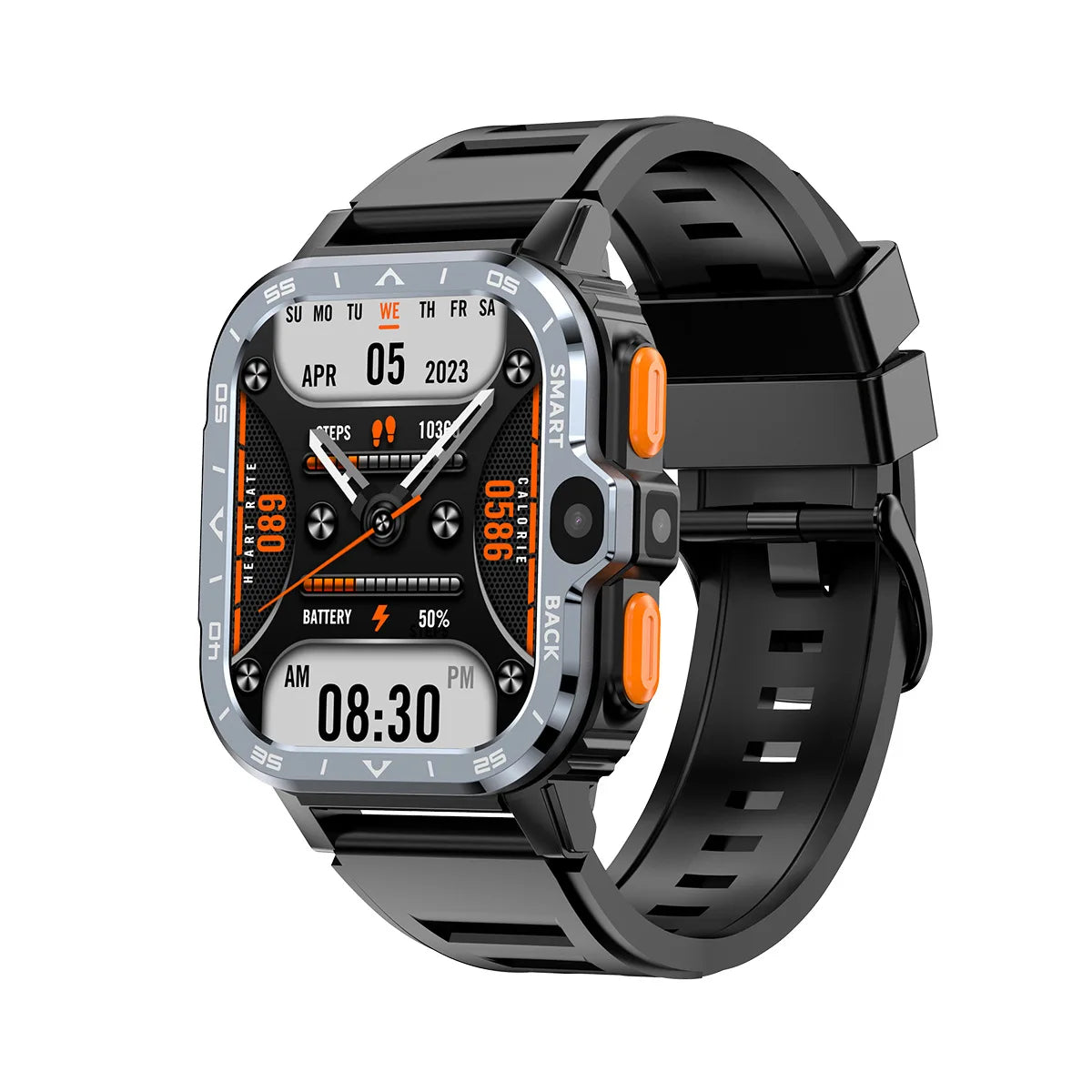 Valdus PGD Android Smart Watch Men GPS 16G/64G ROM Storage HD Dual Camera NFC 2G 4G SIM Card WIFI Wireless Fast Internet Access - GabyFit Goods