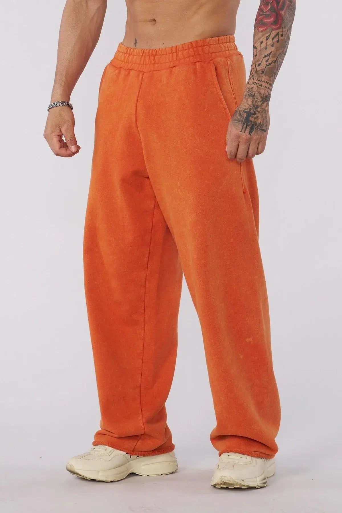 2025 Men's Sports Pants Spring Autumn High Quality Loose Straight Trousers Jogger Gym Sports Fitness Fashion Brand Casual Pants