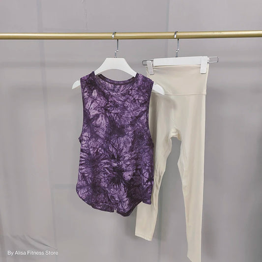 2PCS Seamless Yoga Set Women Gym Clothes Sportswear Yoga Suits Fitness Shirt Set Gym Set Tracksuits Leggings T-Shirt Sports Suit