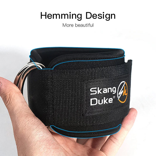 Ankle Strap Bodybuilding Gym Pulley Anklet Training Ankle Cuff Gym Equipment D-Ring Resistance Weight Leg Training Brace Support - GabyFit Goods