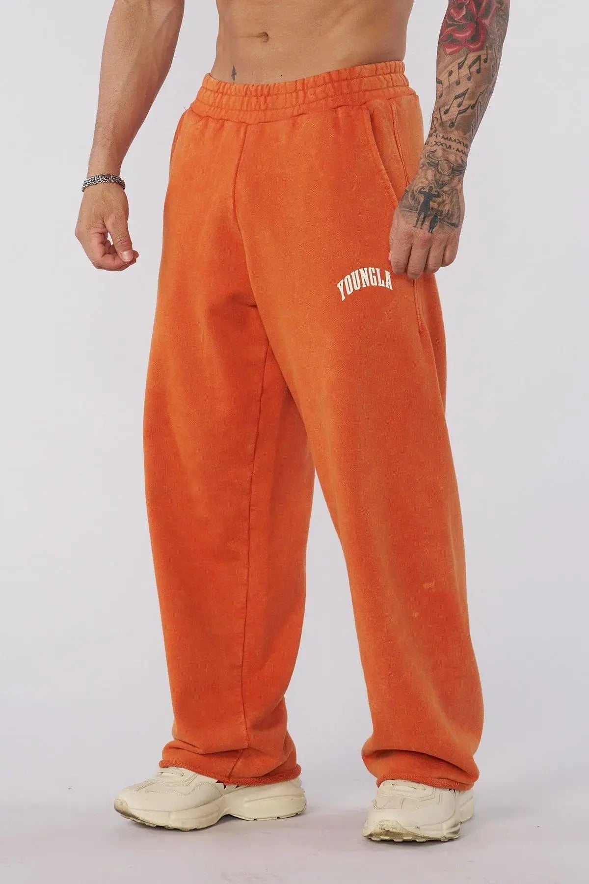 2025 Men's Sports Pants Spring Autumn High Quality Loose Straight Trousers Jogger Gym Sports Fitness Fashion Brand Casual Pants