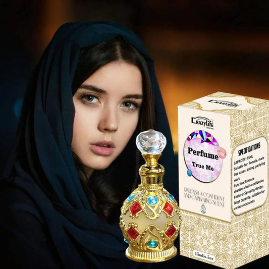 15ML Dubai Luxury Enamelled Alloy Perfume Arabian Middle Eastern Style Long Lasting Perfume For Men And Women Sex Attraction Oil - GabyFit Goods