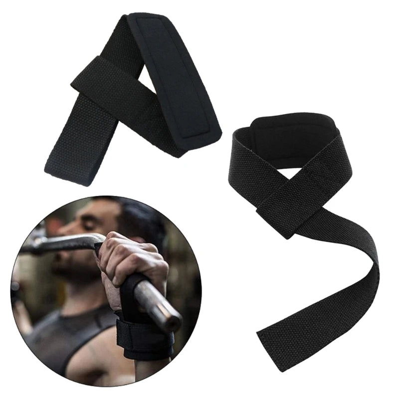 Wrist Strap for Weightliftings, Perfect for Gym Workouts, Deadlifts, and Powerliftings Lifting Strap Gym for Women Man - GabyFit Goods