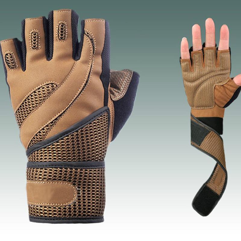 Men Gym Body Building Training Brand Fitness Gloves - GabyFit Goods