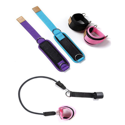 Resistance Bands with Ankle Straps Cuff with Cable for Attachment Booty Butt Thigh Leg Pulley Strap Lifting Fitness Exercise - GabyFit Goods