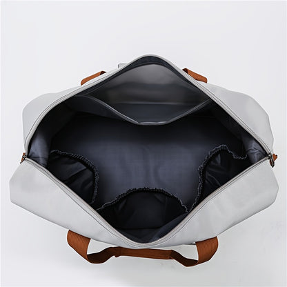 Stylish Travel Bag Large Capacity Sports Bag Messenger Bag Dry and Wet Separation Handbag Suitable for Outing, Fitness, College