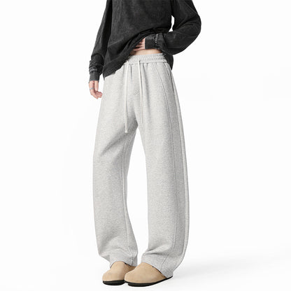 Men's Loose Japanese Sports Straight Casual Trousers