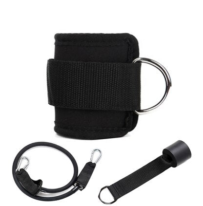 Resistance Bands with Ankle Straps Cuff with Cable for Attachment Booty Butt Thigh Leg Pulley Strap Lifting Fitness Exercise - GabyFit Goods