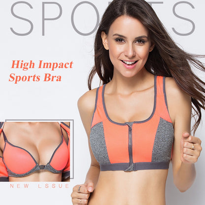 sports bras High Impact Sportswear push up bralette top fitness running yoga bra sports bras for gym women sport bra female - GabyFit Goods