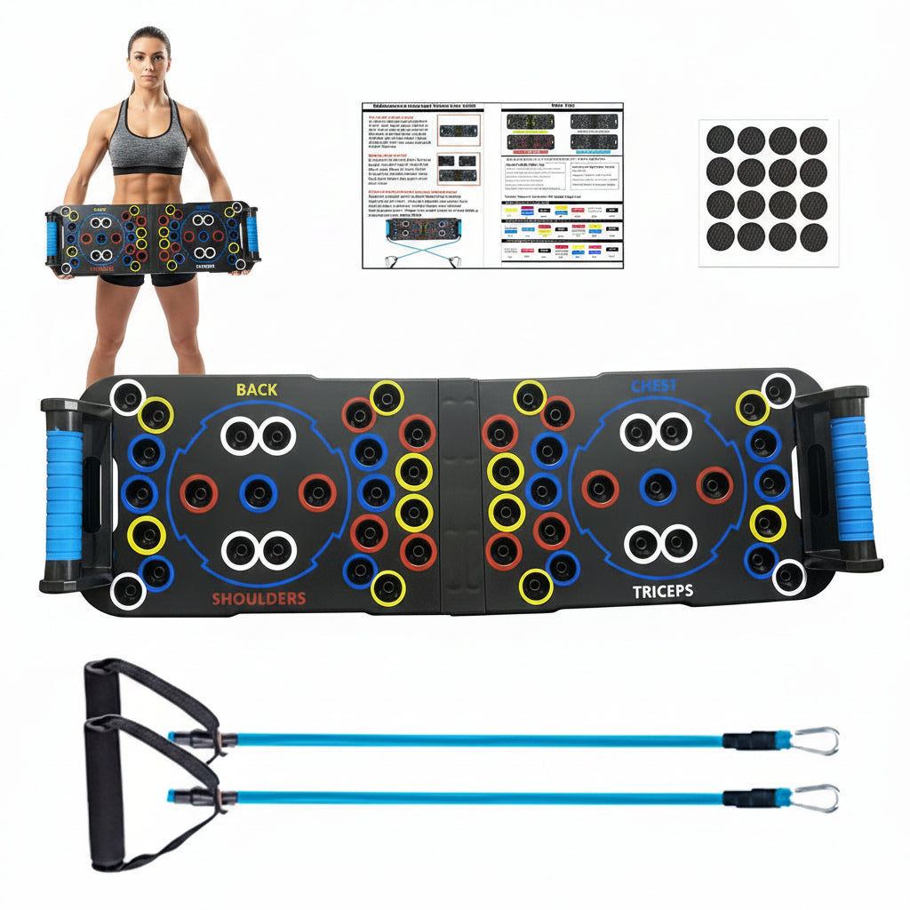 Foldable Push-Up Board