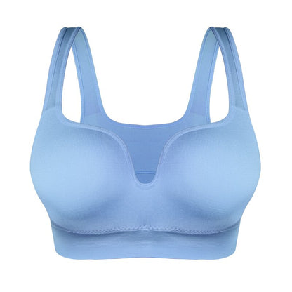SEXYWG Women Sport Bras Yoga Shirt Fitness Running Vest Underwear Padded Bra Crop Sport Top Underwear Wireless Push Up Brassiere