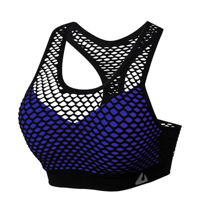 Sports Underwear Shockproof Running Fitness Vest Ladies Gather Thin Yoga No Steel Ring Bra - GabyFit Goods