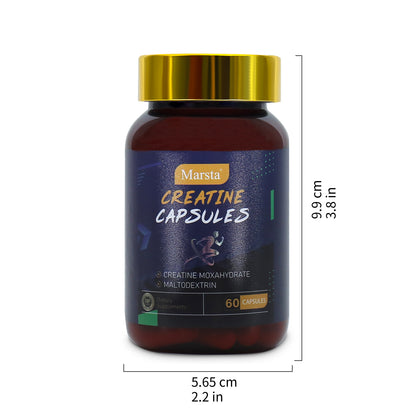 Creatine monohydrate capsules - GabyFit Goods