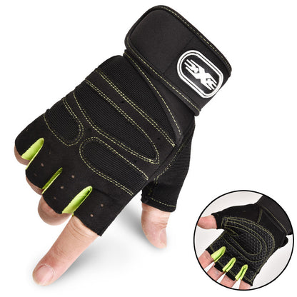 Weight-Lifting Half-Finger Gloves Men's Sports Fitness Equipment Outdoor Cycling Gloves