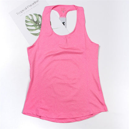 Women Yoga Top Gym Sports Vest Sleeveless Shirts Tank Tops Sport Top Fitness Women Running Clothes Singlets