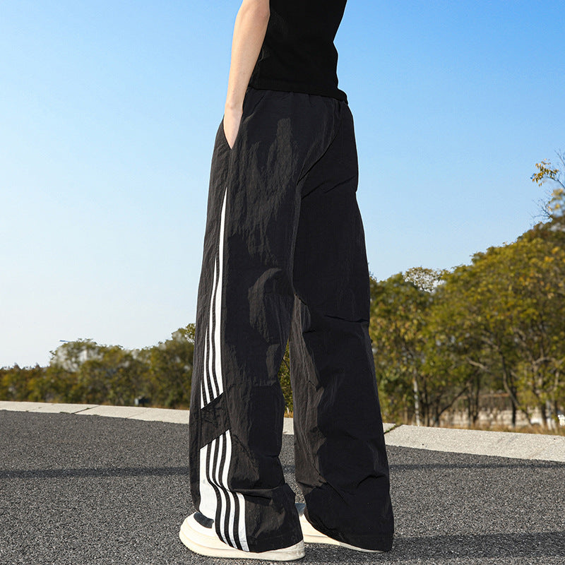 Straight breathable quick drying hip hop sports pants