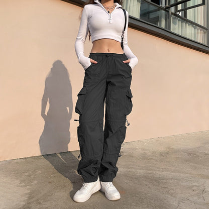 Ins New Sports Outdoor Sunscreen Ice Silk Loose Harun Pants Yoga Clothes Yoga Overalls