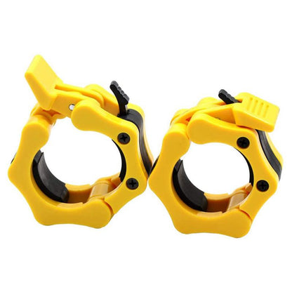 1 Pair Olympic 2" Spinlock Collars Barbell Collar Lock Dumbell Clips Clamp Weight lifting Bar Gym Dumbbell Fitness Body Building