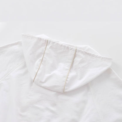 Women's Summer Lightweight Breathable Outdoor Sports UV Protection Hooded Sunscreen Clothing