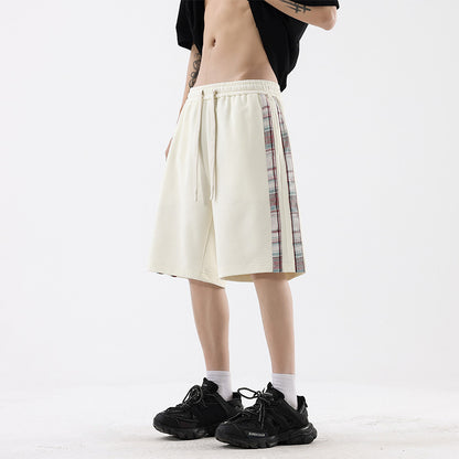 Men's Outdoor Sports Straight Drawstring Dance Shorts